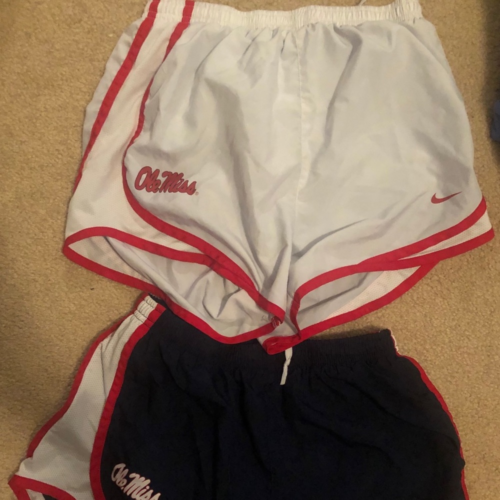 Ole Miss Nike Shorts (2 pairs)